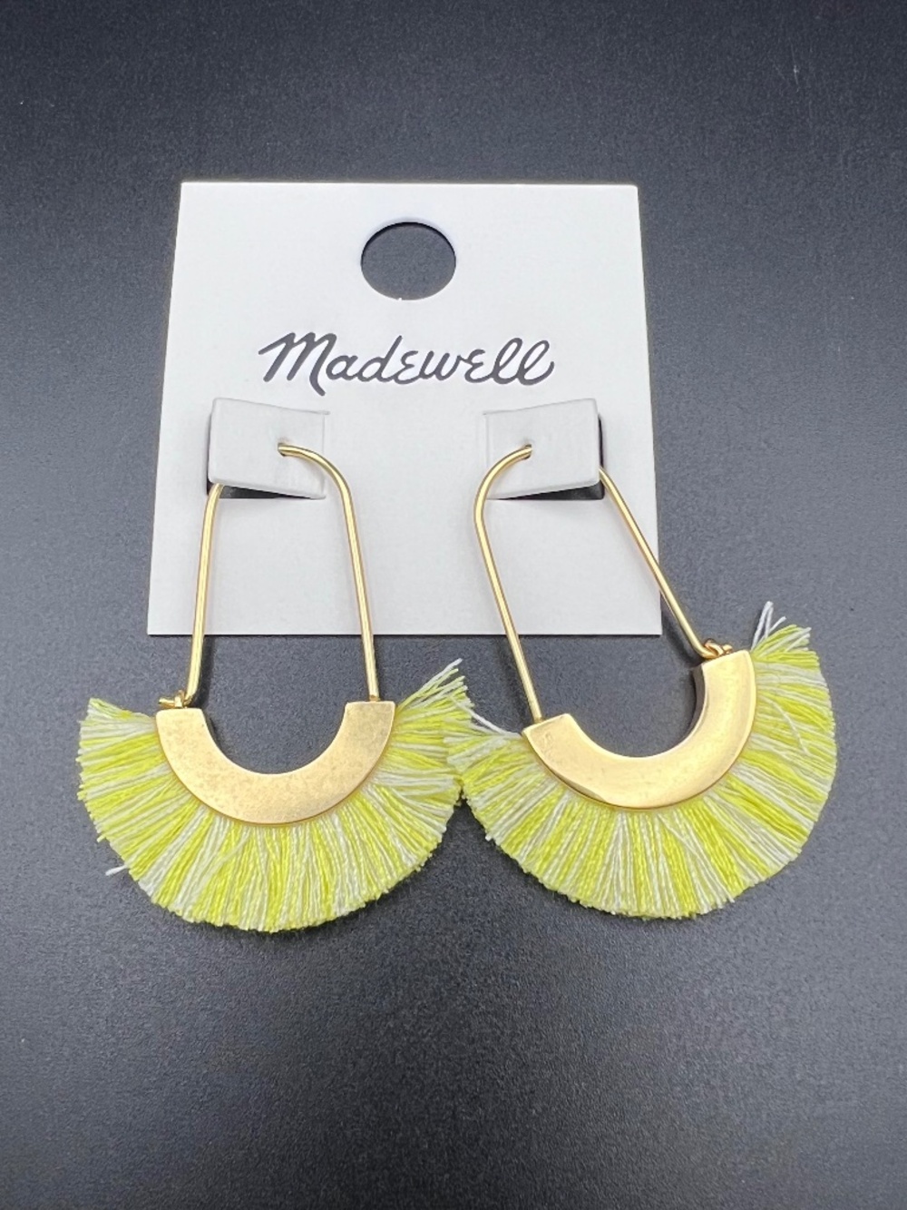 MADEWELL Arc Fringe Earrings